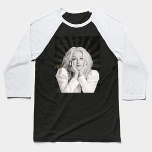 Cyndi Lauper Baseball T-Shirt